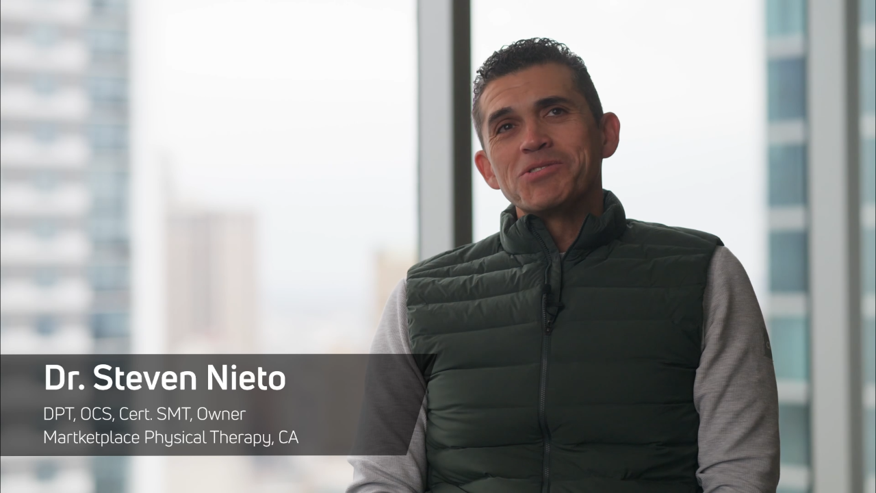 Dr. Steven Nieto, DPT, OCS, Cert. SMT, Owner Marketplace Physical Therapy, CA
